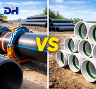 So Sánh Ống HDPE Và Ống PVC Trong Hệ Thống Cấp Nước
