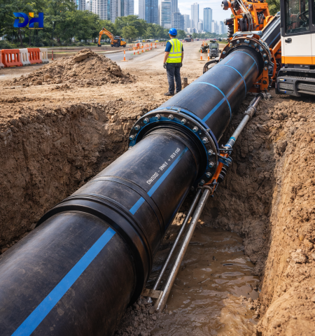 DỰ ÁN TUYẾN ỐNG NGẦM THI CÔNG KHÔNG ĐÀO (HDD)